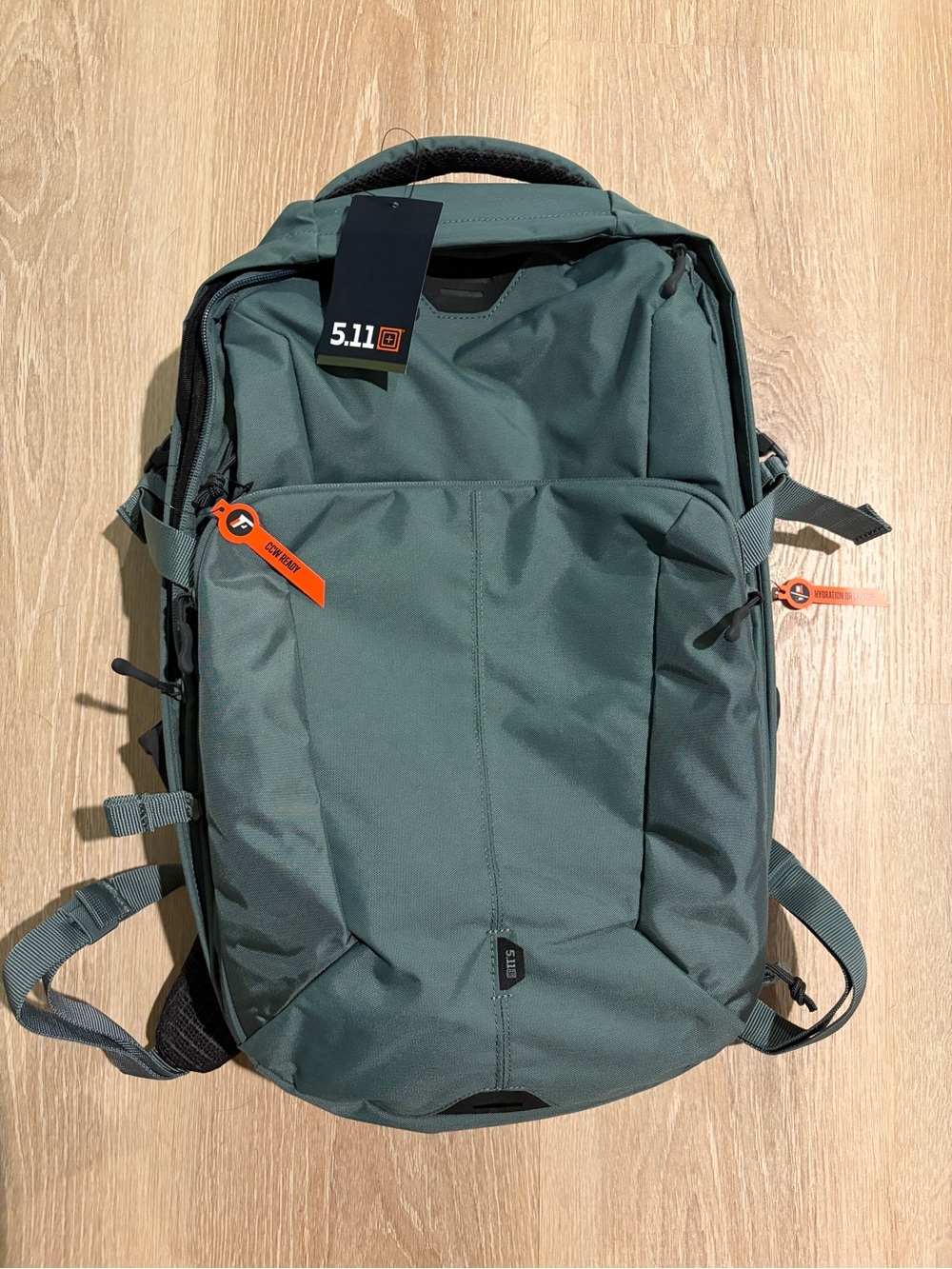 5.11 Tactical Backpack, Covrt24 41L, Balsam Green, NEW WITH TAGS